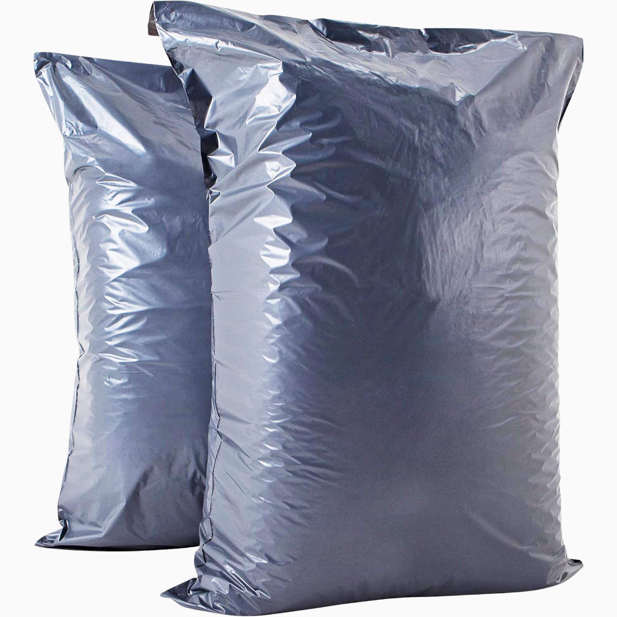 Large Postage Bags for Clothes 22x30”- Extra Strong Packing Bags for Posting - Strong Self-Seal Packaging Postal Bags - Grey Recyclable Mailing and Shipping Mailers (10)