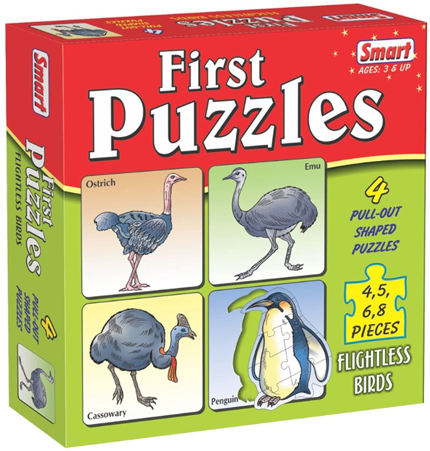 Smart - 1028 First Puzzles - Flightless Birds, Multi (B00B1PFD5U) Amazon Price History, Amazon Price Tracker
