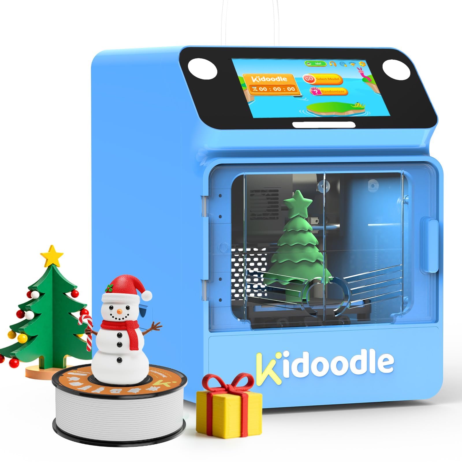 Kidoodle 3D Printer for Kids - Toy 3D Printers, Huge Toy Library Weekly Update, Wi-Fi & App Control, Up to 600mm/s Faster Printing Speed, Mini 3D Printer Kids, Safe for Children, Easy to Use-image-44