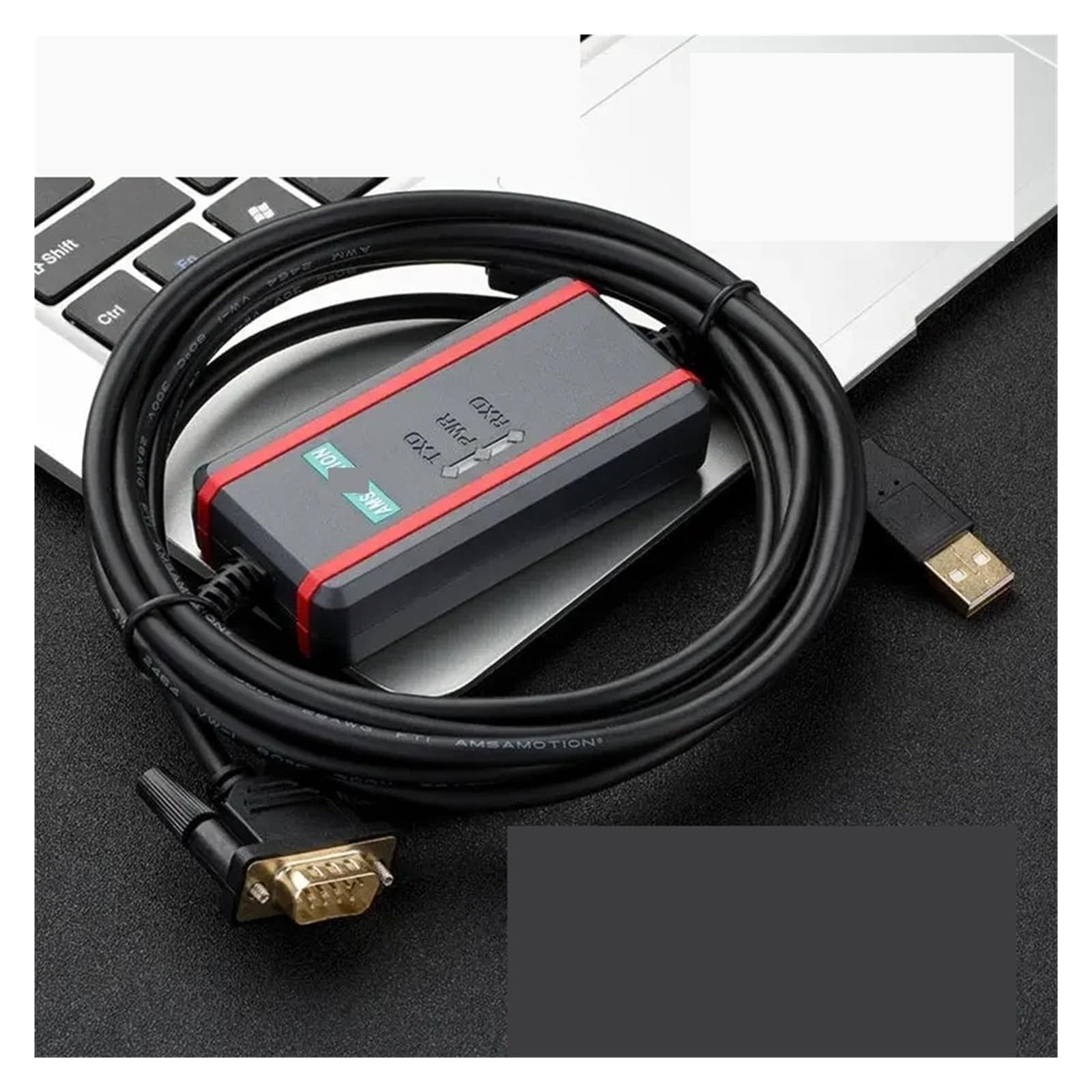 câble de programmation Câble série de commutateur USB CS1W-CIF31 Port d'interface plaqué or RS232 Industrie avec assurance USB-CIF31(Black FTDI-Isolation Type)