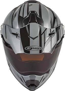 GMAX G2211502 Helmets, Matte Grey/Black,Large
