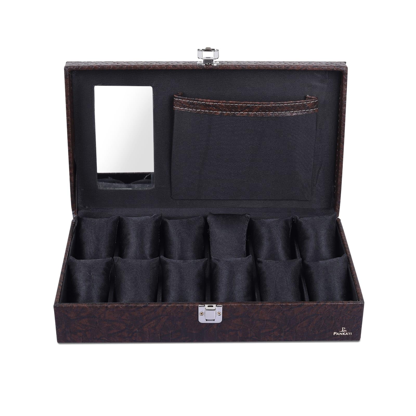 PANKATI® Watch Storage Box Organizer with Faux Leather Finish (Design 24) (B09X5XNKCW) Amazon Price History, Amazon Price Tracker