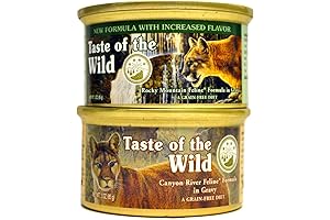 Taste of the Wild Canned Cat Food Variety Pack Box