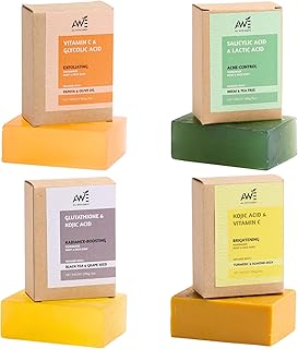 Juego de 4 jabones hechos a mano para rostro ...