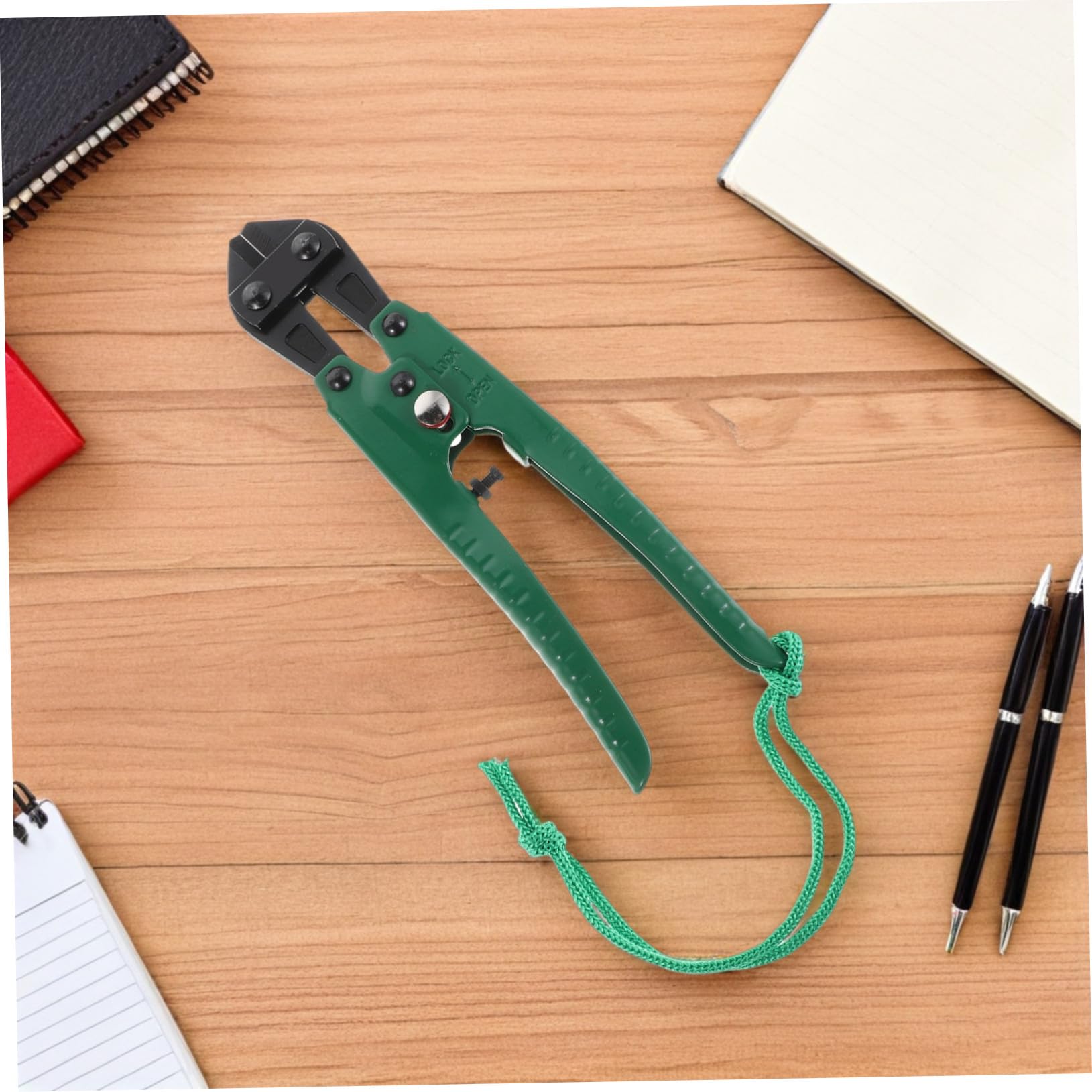 Healeved Pinze Multifunzionali per Gioielli in Acciaio Rinforzato Verde Punta Fine e Apertura Massima 5mm, Strumenti Professionali per Progetti di Esperti e Decorazioni Creative