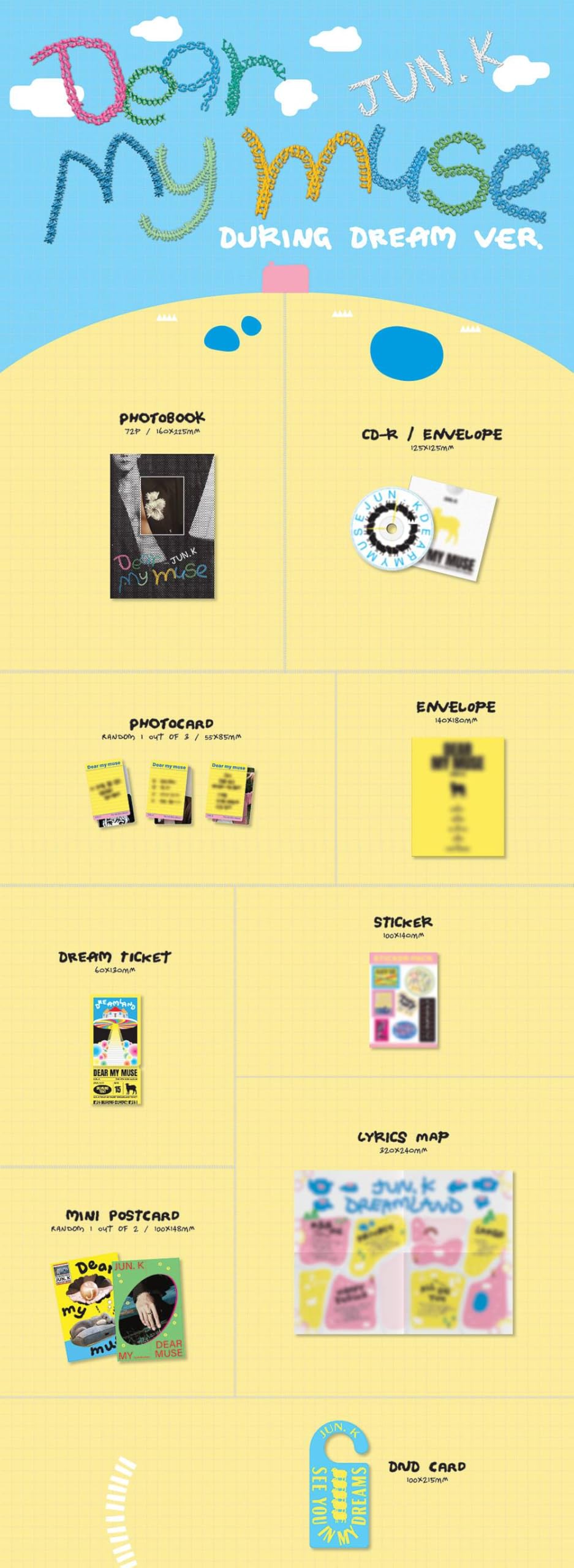 【韓国ペンミ限定トレカ】2PM Jun.K ジュンケイ Dear my muse 韓国ペンミ限定トレカ】2PM Jun.K ジュンケイ Dear my muse