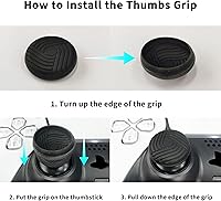 Vista 7 de PlayVital Samurai Edition - Funda protectora ergonómica de silicona para Nintendo Switch Pro, suave y antideslizante, protector de agarre