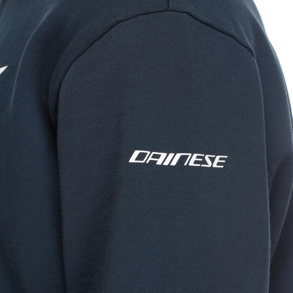 Dainese Speed Demon Full-Zip Hoodie Sudadera de Algodón con Capucha y Cremallera Hombre (Pack de 1)