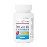 GeriCare Stool Softener Docusate Sodium 100 mg, Laxative, 30 Count (Pack of 1)