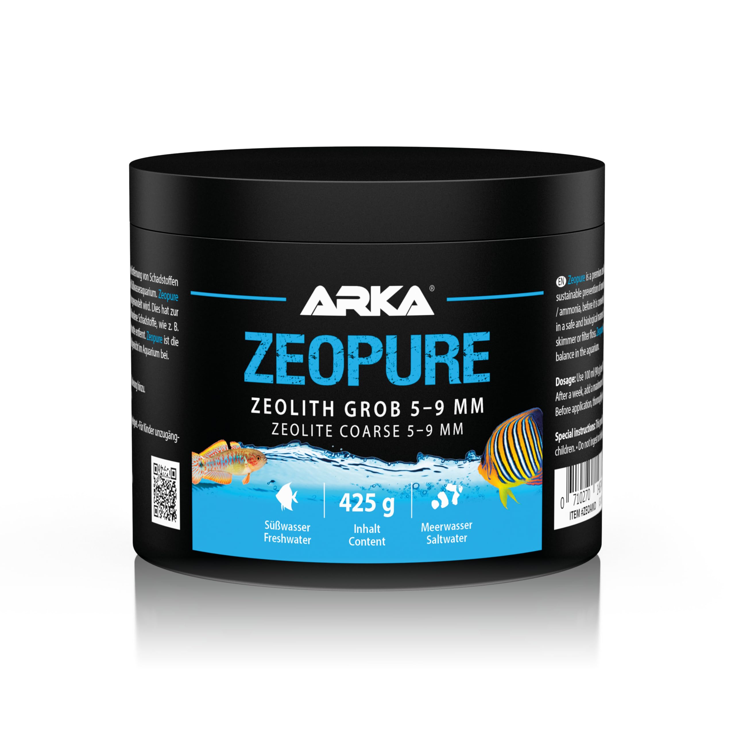 Zeolite Aquarium 500 g - Zeopure Granular Filter Media Pollutant Binding