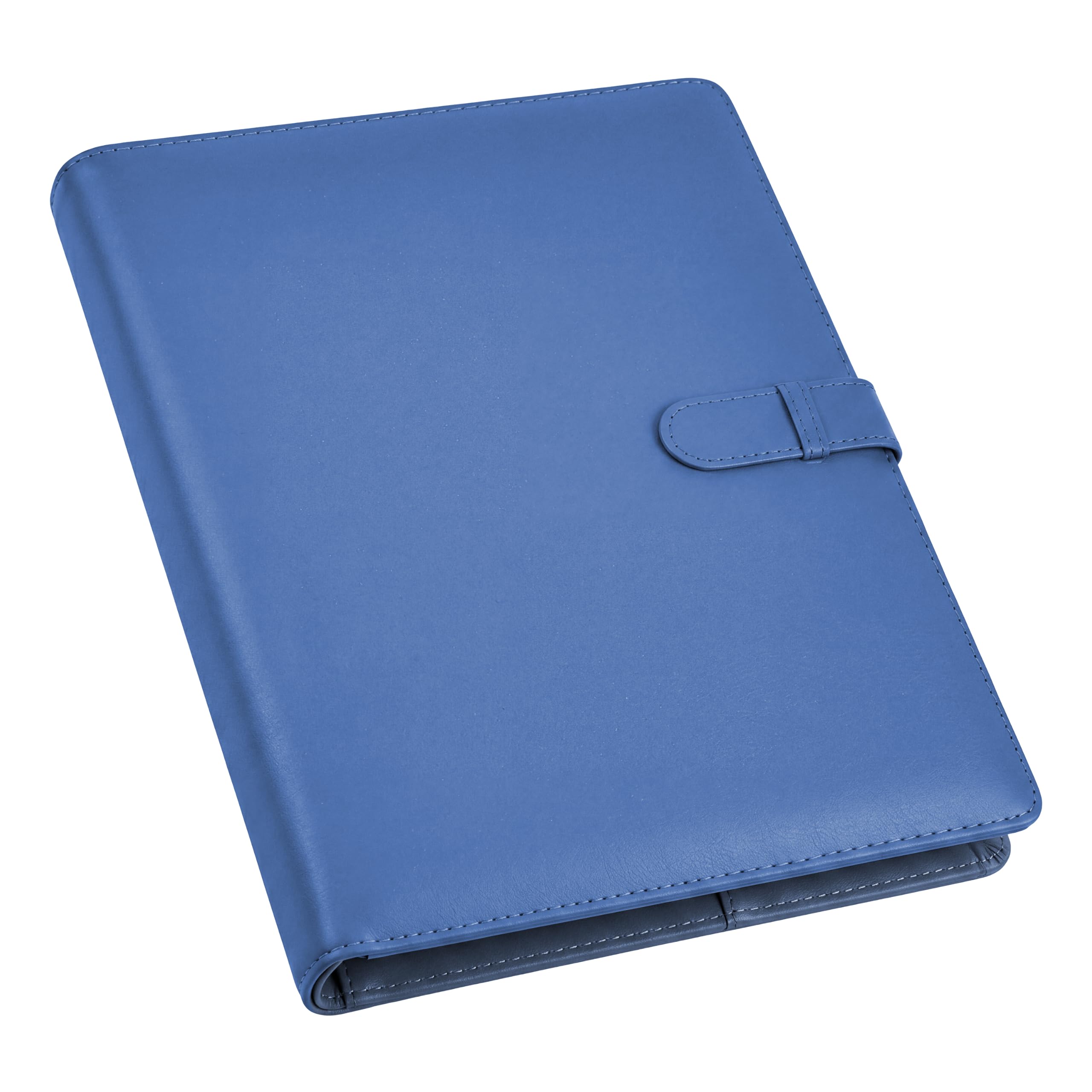 Arpan Porte-documents A4 – Lot de 1 porte-documents professionnel avec 36 pochettes sécurisées chacune, dossier A4 pour documents et présentations – Doux au toucher bleu