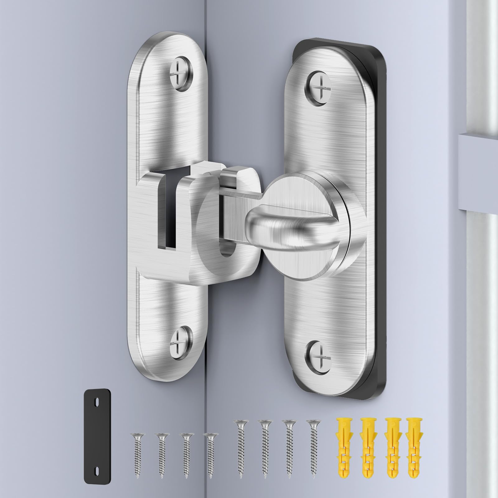 Barn Door Lock & Latch - Secure Sliding Doors -9