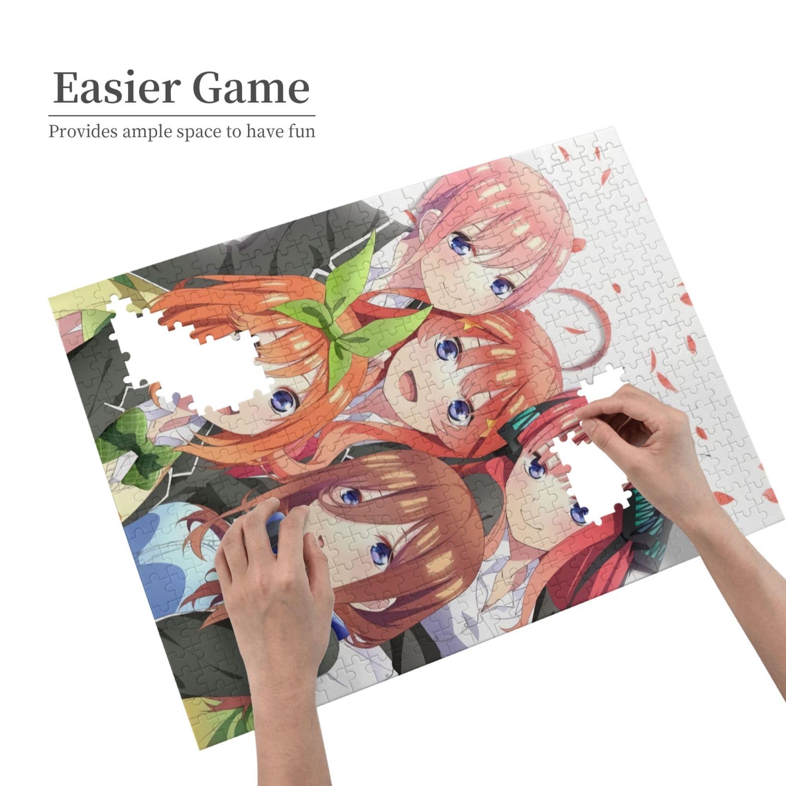 Amazon.co.jp: パズル 500ピース 五等分の花嫁 木製 ジグソーパズル
