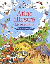 Download Atlas illustré - Livre rabats - Avec un planisphère géant PDF