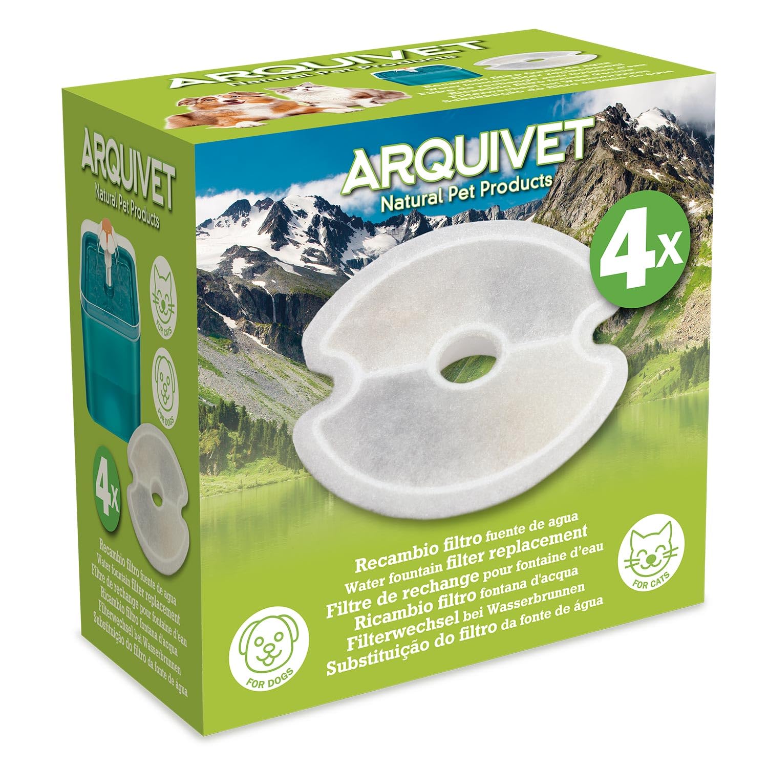 Arquivet - Replacement Filter for Cat Fountain/Dog