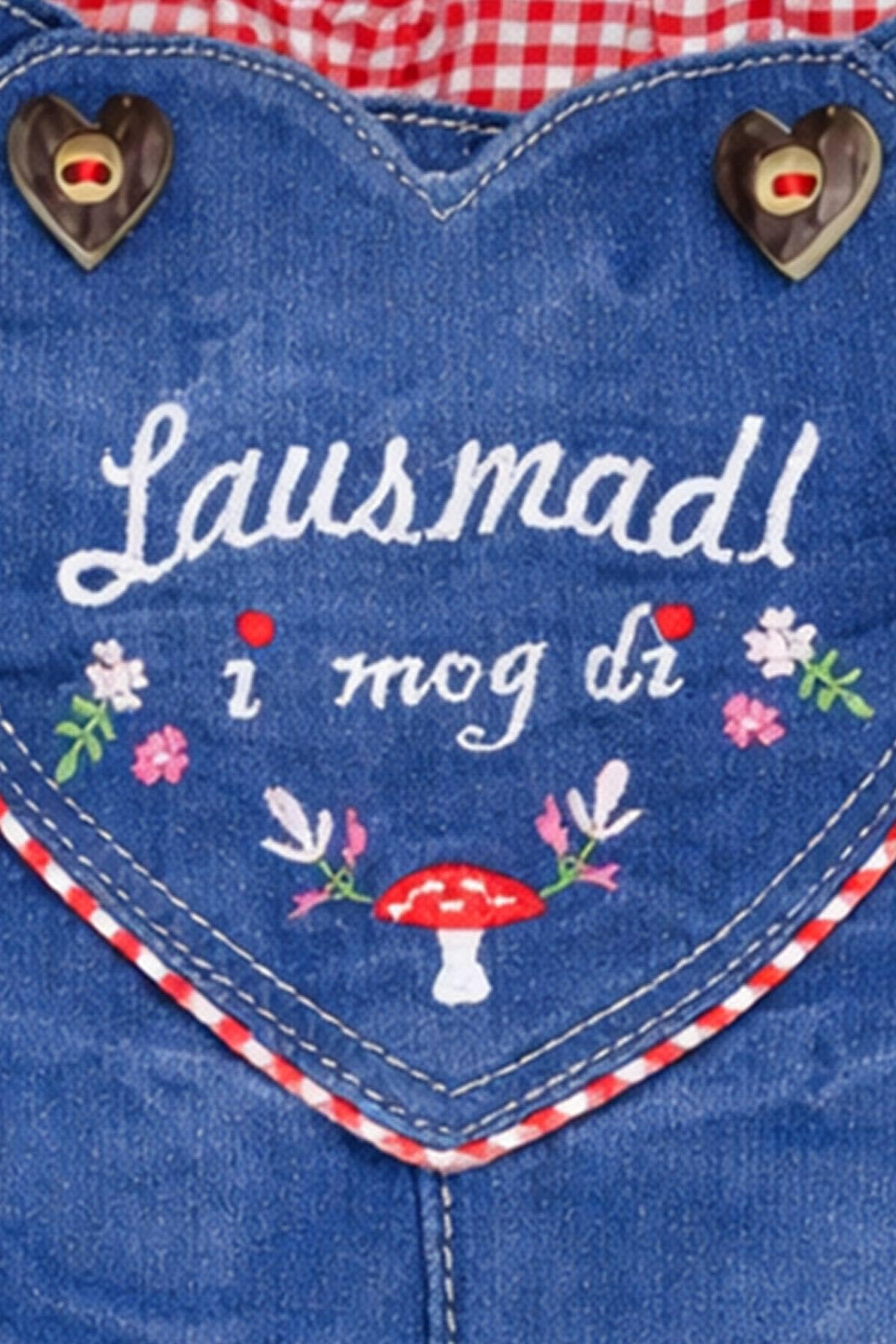 BONDI Baby Mädchen Jeans Lausmadl 86684 | Blue Denim