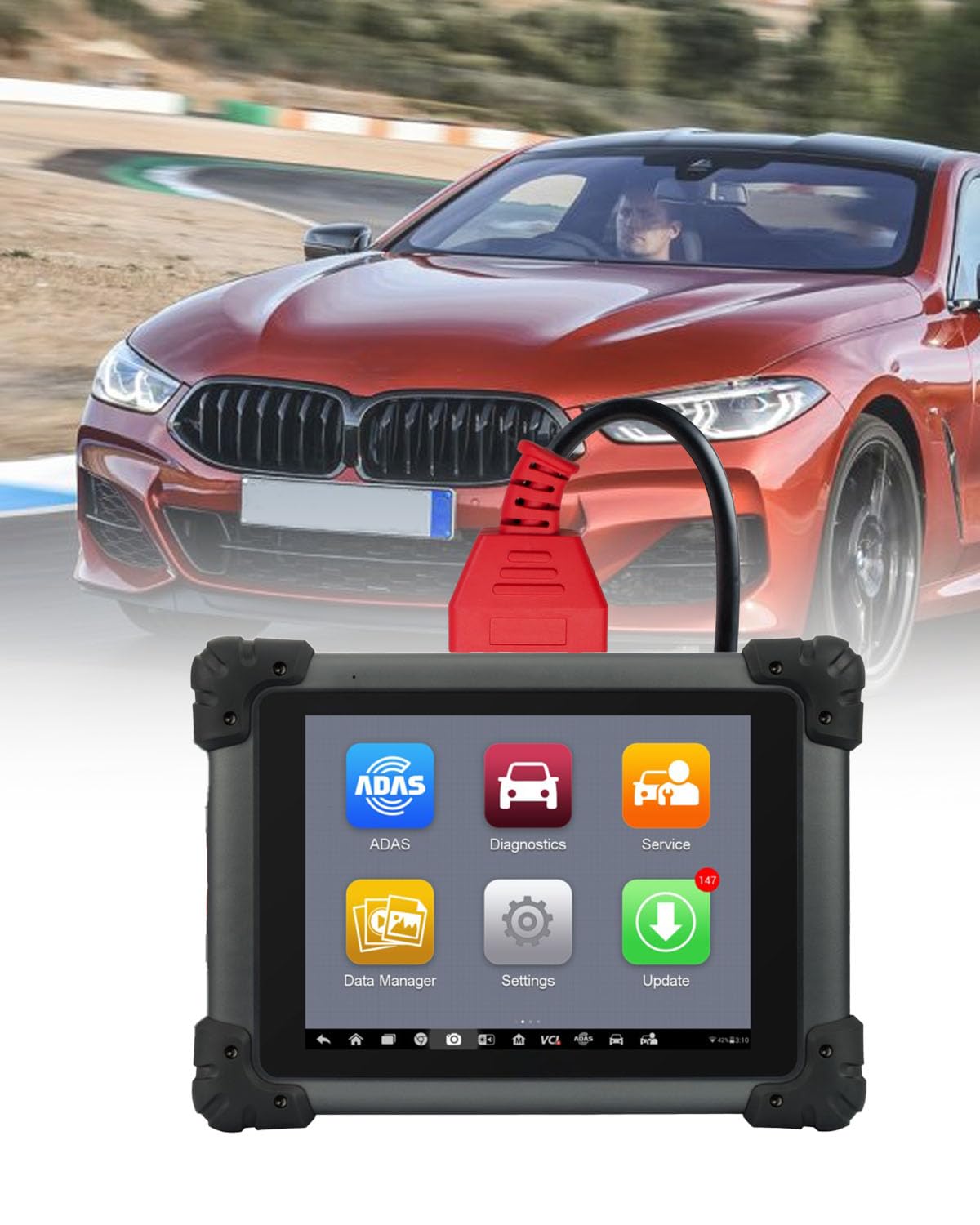 OBD2 Cavo connettore adatto per BMW Autel MaxiSYS Pro MS908P Scanner Adaptor, 16Pin Programmazione Cavo Connettore Scansione Strumento