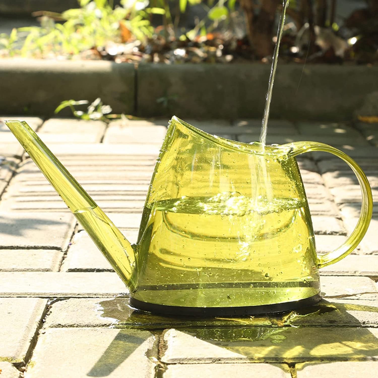 Gießkanne 1,5 L Kunststoff-Gießkanne Mit Langem Auslauf for Indoor Outdoor Garden Laubpflanzen Sukkulenten Bonsai Gartenarbeit