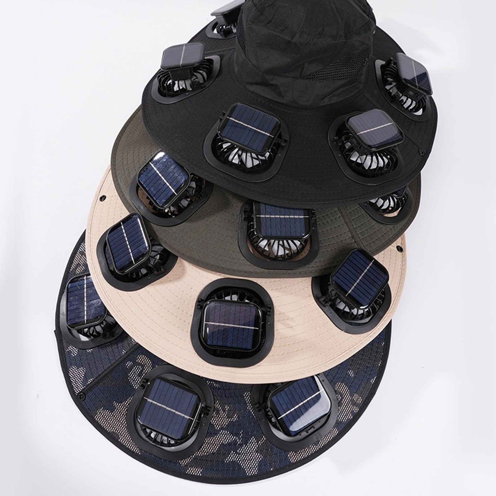 Cappello da Ventilatore Solare