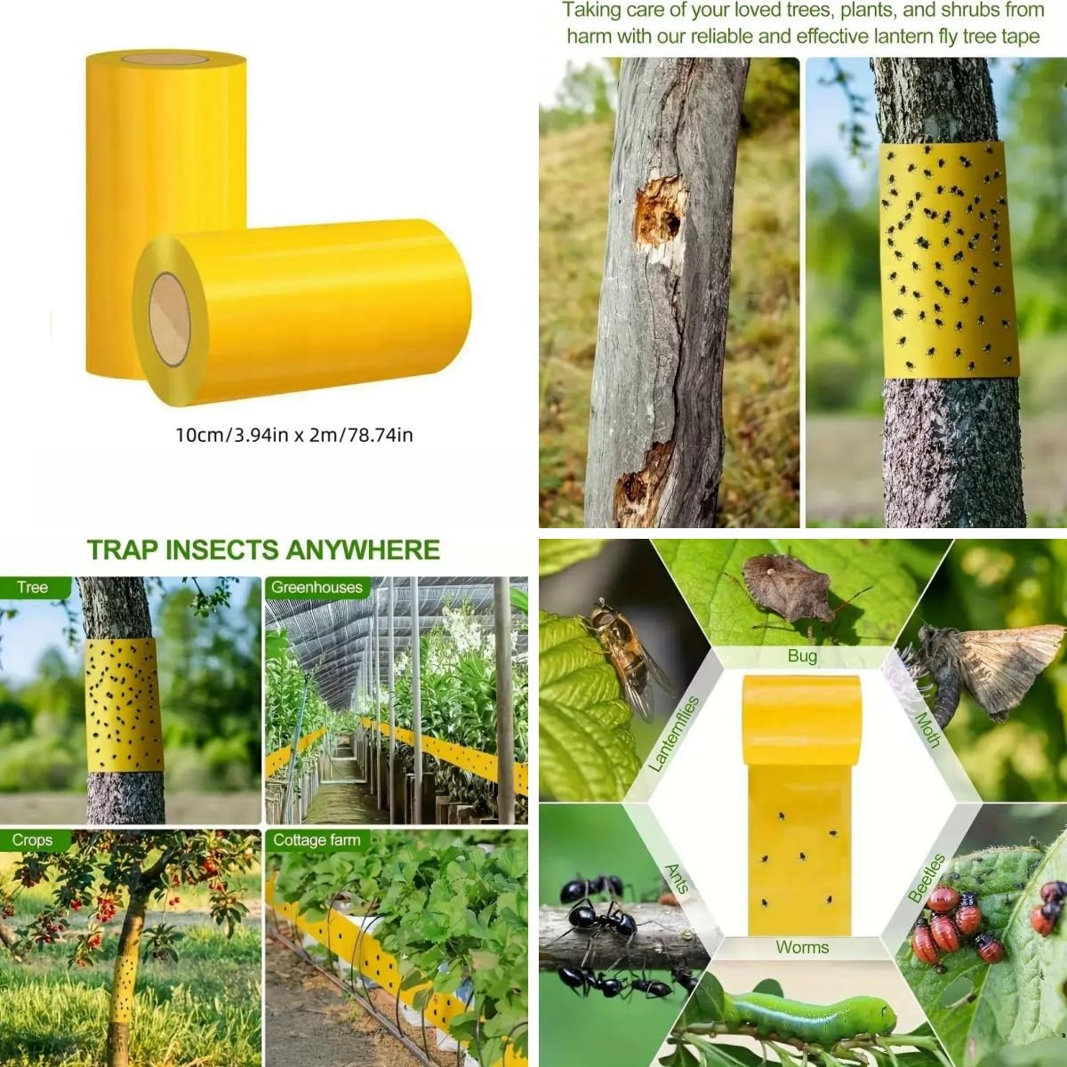 Filet Anti Insecte 3 x 10 m,Filet Anti Insecte Potager à Mailles Serrées, Stabilisé aux UV et Perméable à l'eau,pour Protéger Les Arbres Fruitiers et Les Légumes des Insectes ，3PCS