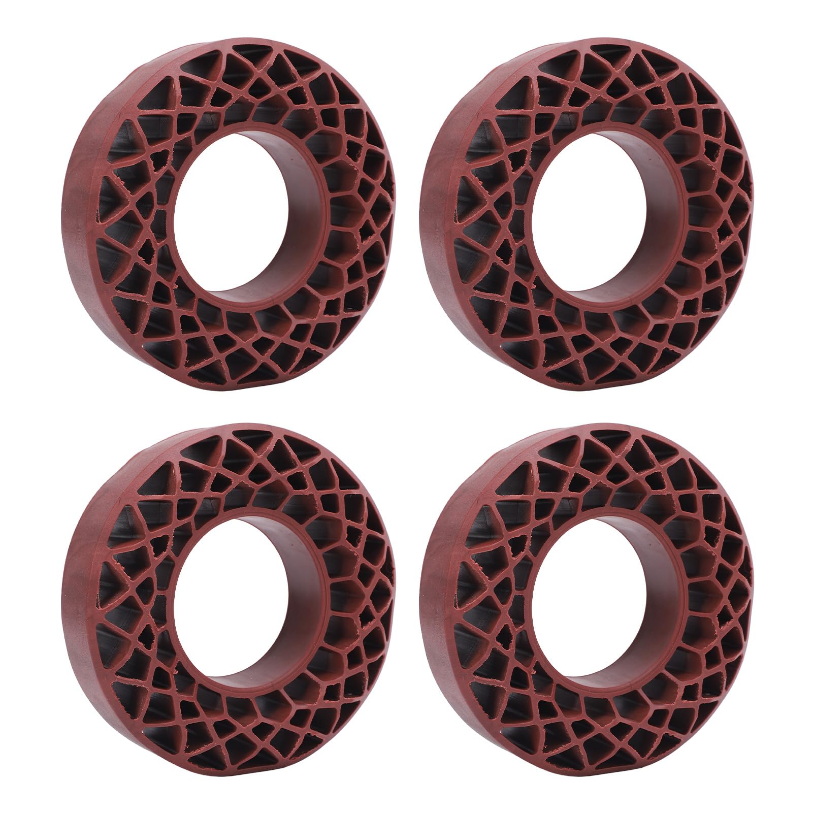 1.9in 4Pcs RC Car Tire Silicone Insert High Strength Silicone Enhanced Off Road Grip Stability Insert for 1/10 RC Crawler Car Accuracy (Copper)