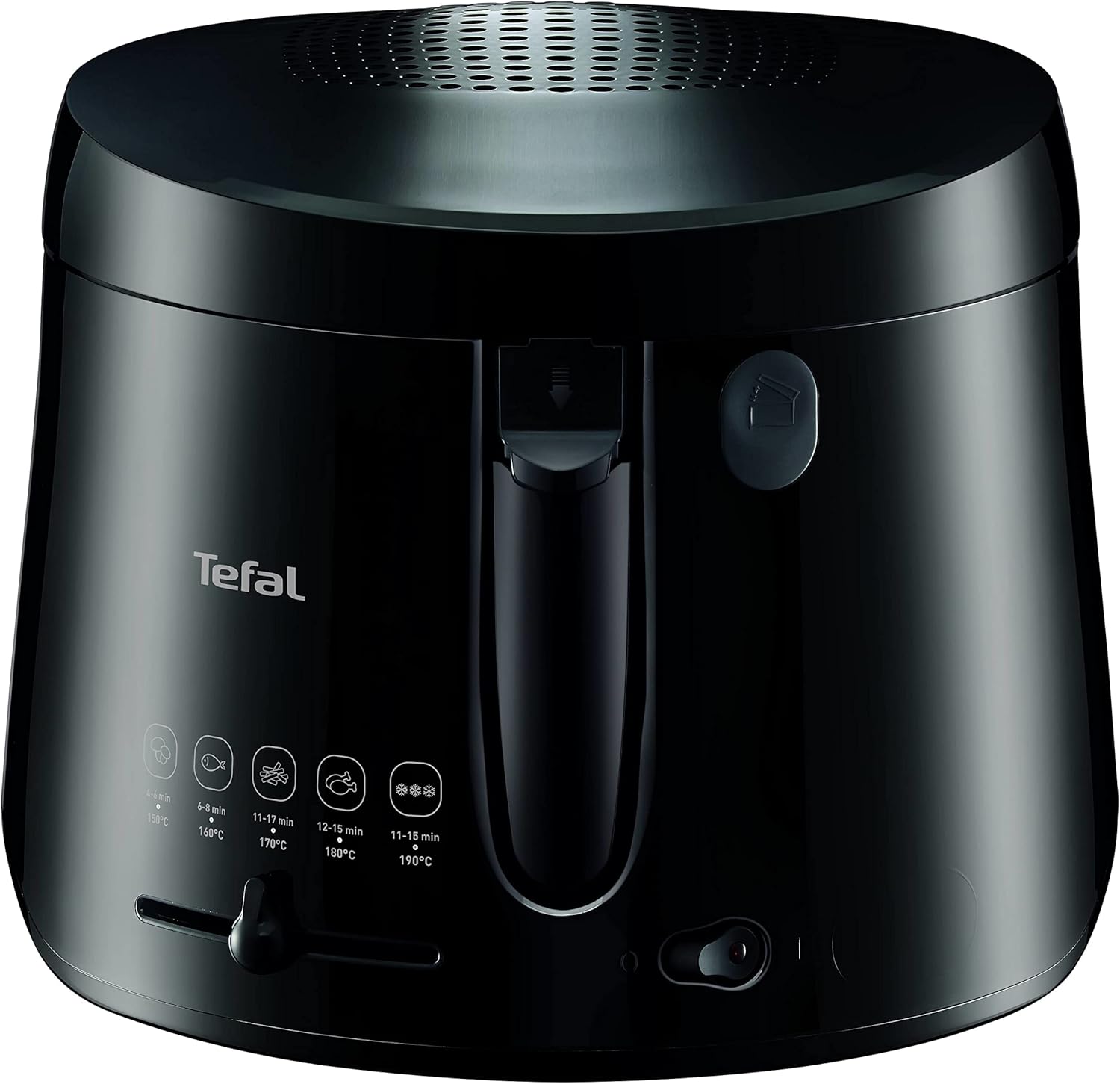 Tefal Friggitrice Maxi Fry FF1078 | Tecnologia Cool Wall | capacità fino a 1,2 kg | manico pieghevole | dimensioni compatte | termostato regolabile da 150 °C a 190 °C | nero Tefal Friggitrice Maxi Fry FF1078 | Tecnologia Cool Wall | capacità fino a 1,2 kg | manico pieghevole | dimensioni compatte | termostato regolabile da 150 °C a 190 °C | nero