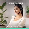 Logitech Zone 300 Wireless Bluetooth Headset with Microphone with Noise Cancellation, Compatible with Windows, Mac, Chrome, Linux, iOS, iPadOS, Android, Black
