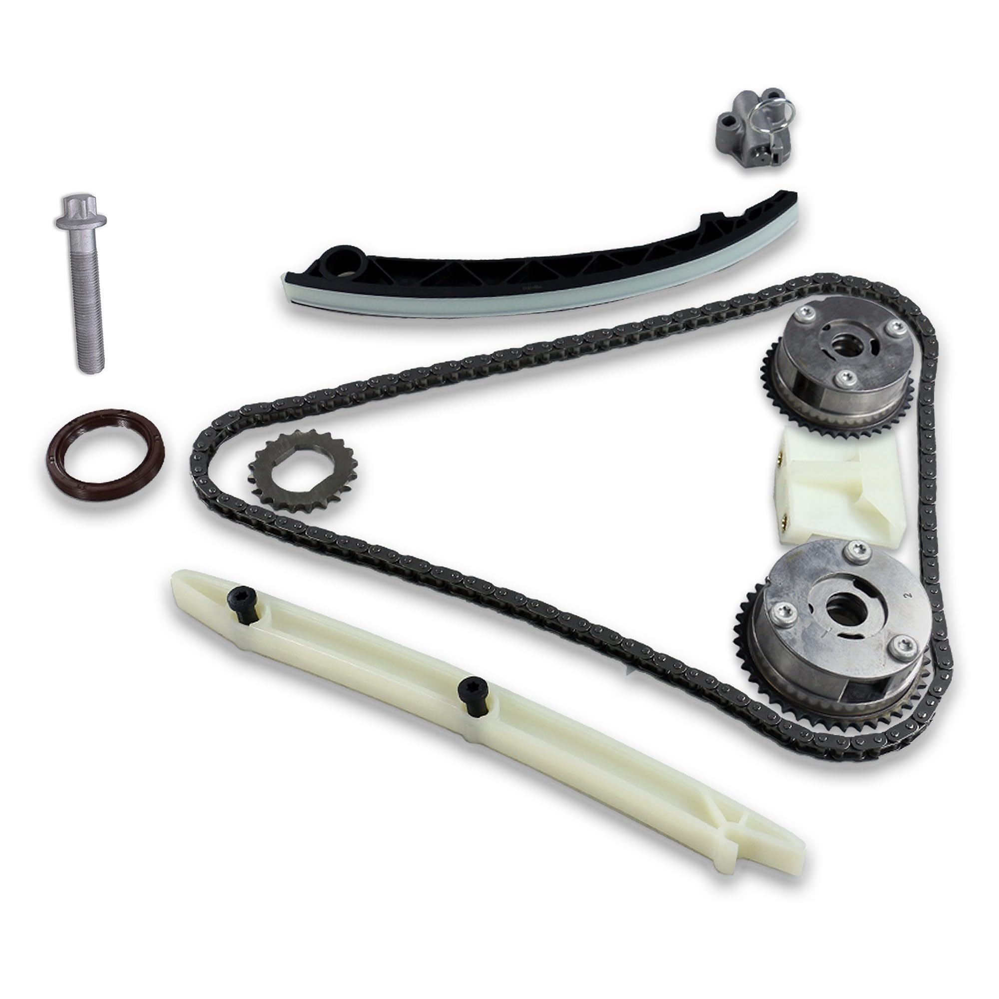 ATEC Germany Kit catena di distribuzione senza guarnizioni | Compatibile con: CHEVROLET AVEO Schrägheck, AVEO Stufenheck, OPEL ADAM, ASTRA J, ASTRA J Caravan, ASTRA J GTC