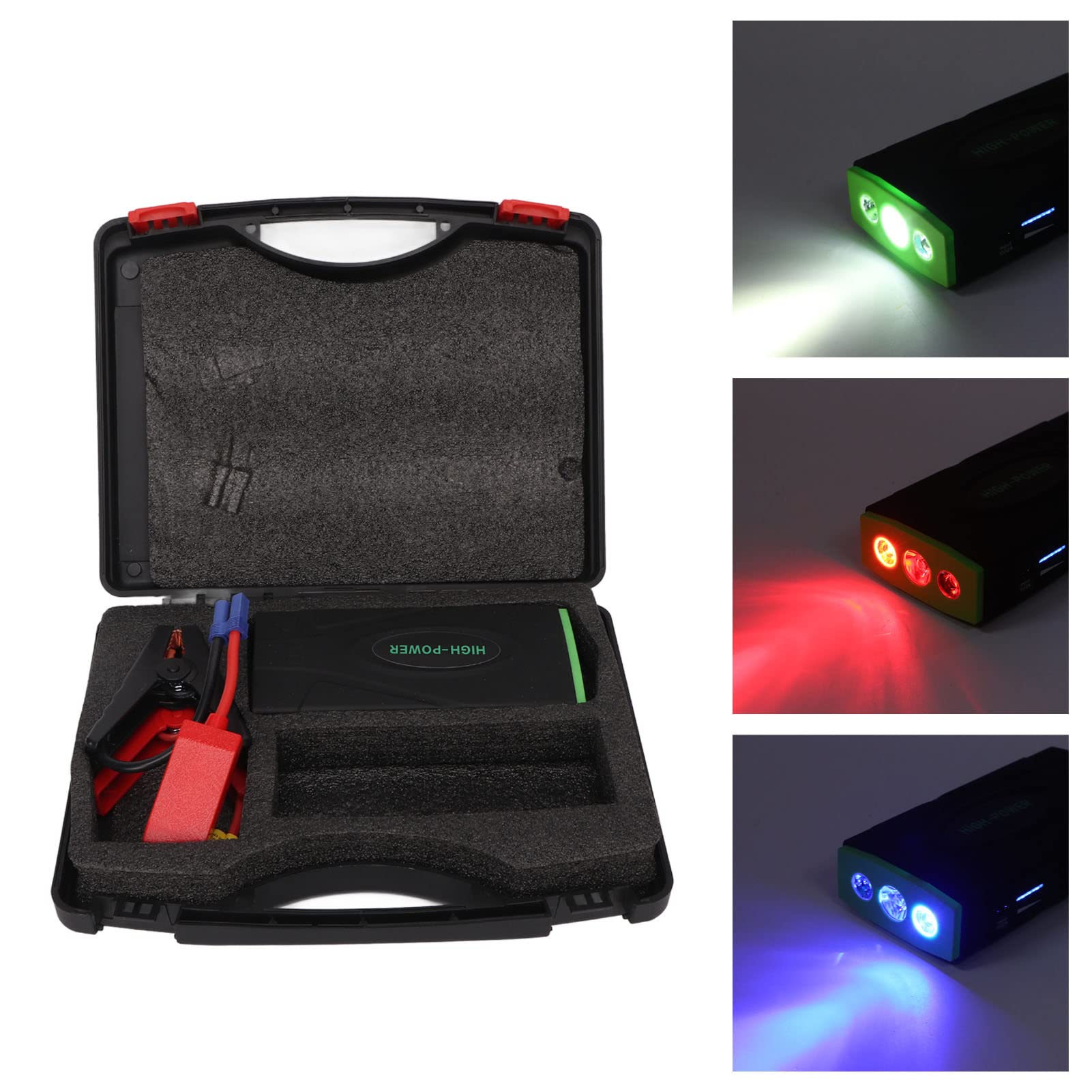Cocoarm TM10E Avviatore di Emergenza per Auto 600A, 38000mAh