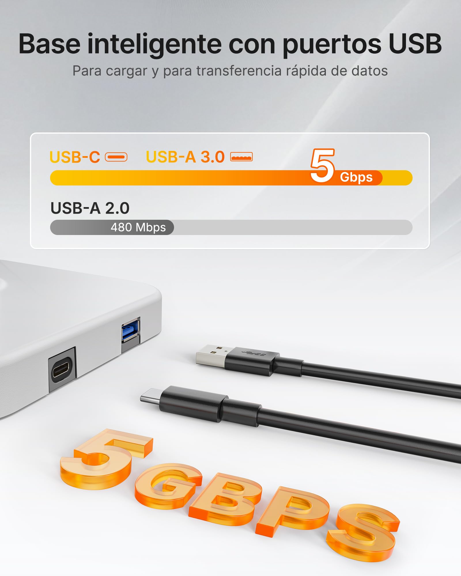 monTEK Soporte Monitor Reforzado para 17-57", hasta 27 kg | Brazo con resorte de gas, altura ajustable y movimiento completo para monitores ultrapanorámicos, VESA 75x75/100x100, blanco.