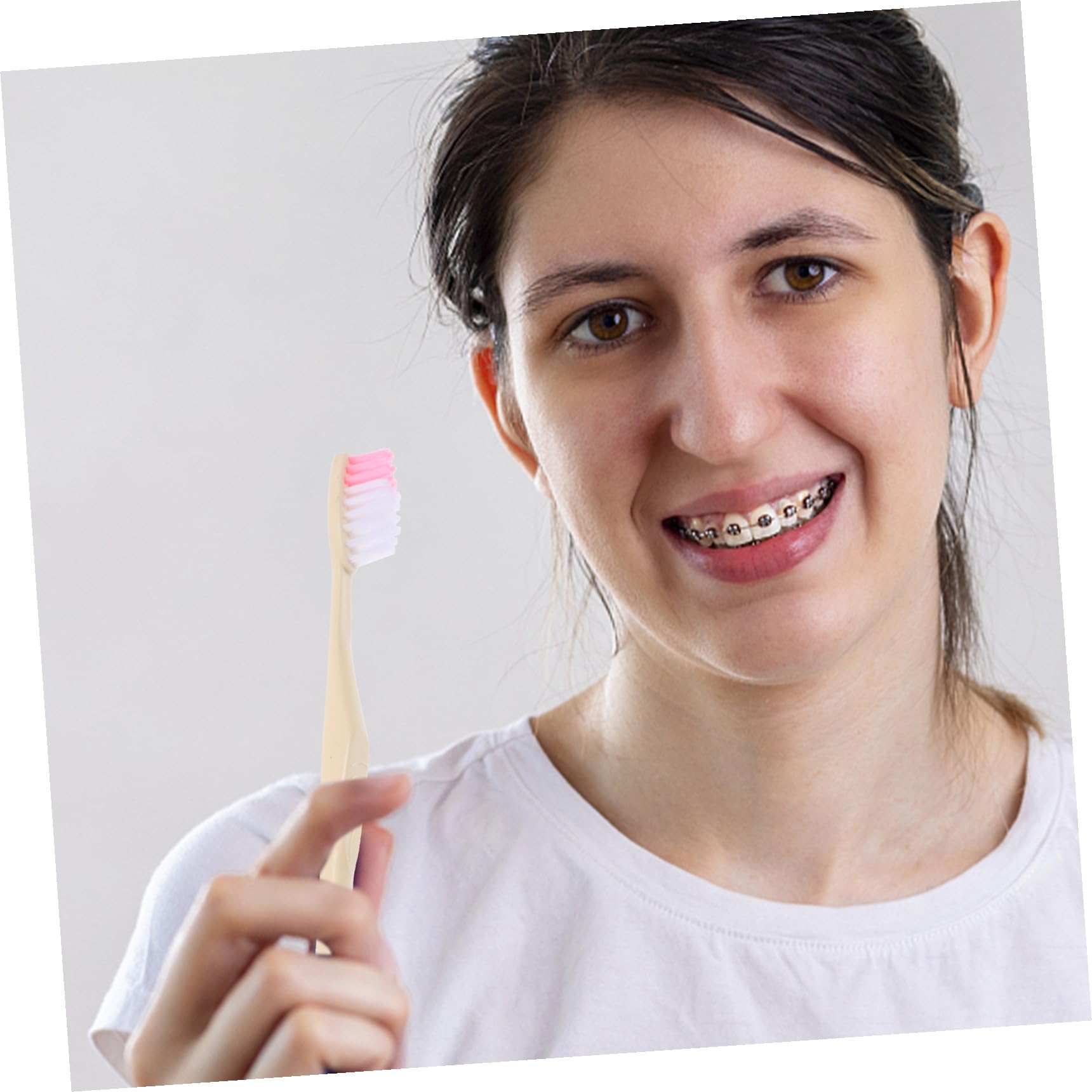 Cepillos de Dientes Manuales Desechables de Viaje Juego de 100 con Pasta