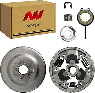 NewJ's Clutch Drum Sprocket Bearing Washer E-Clip Kit Fit for STIHL 026 024 MS260 MS240 MS270 MS280 MS271 MS291 Chainsaw