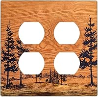 Vista 73 de Placa de pared de doble palanca de 2 cuadrillas con diamantes brillantes con diamantes, bonito ojo fucsia, placa frontal decorativa para dormitorio