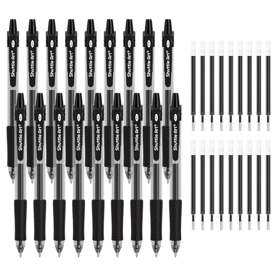 No.143　カスタムボールペン JIANWU 6 Pcs/set Only Series Carbon Pen Set 0.5mm Black