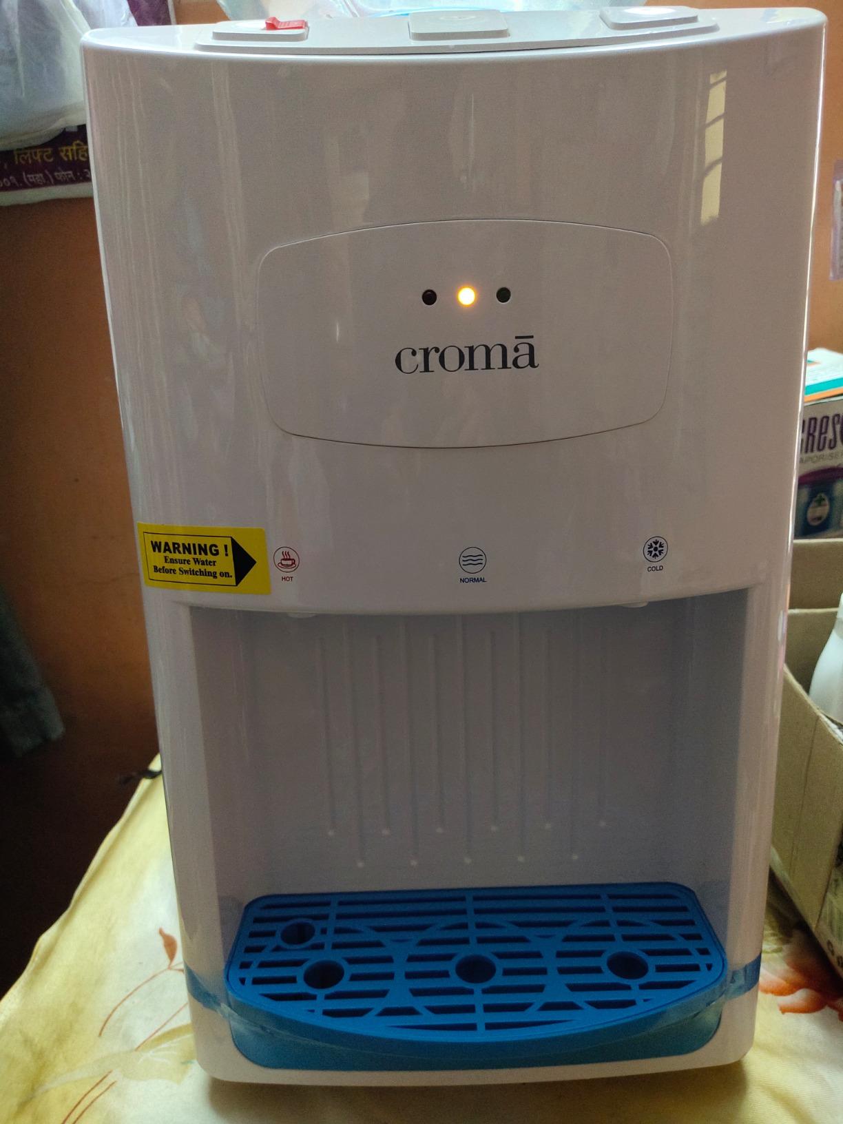 Croma 4.2 Litre Table Top Water Dispenser (CRAK10021, White) Amazon.in Home Improvement