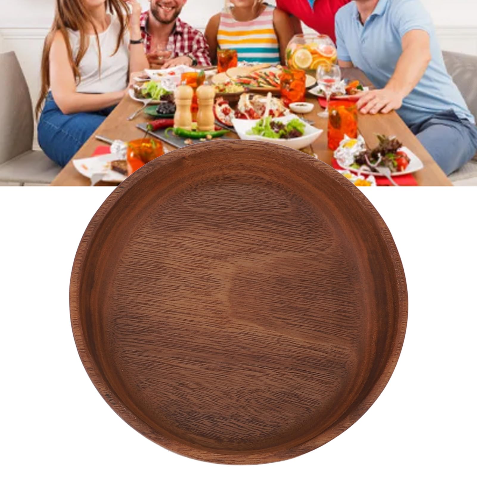 Bol à Fruits En Bois D'Acacia Naturel - 22,86 Cm - Décoration Cuisine Et Salle à Manger - Style Rustique Moderne Bol à Fruits En Bois D'Acacia Naturel - 22,86 Cm - Décoration Cuisine Et Salle à Manger - Style Rustique Moderne