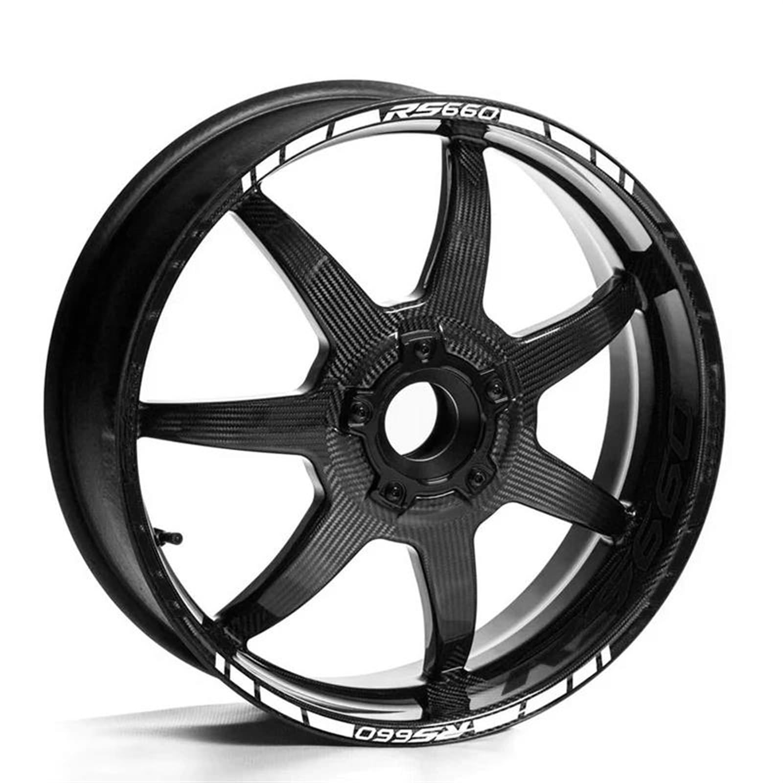 Motorcycle Wheel Sticker Reflective Rim Decal 17" Stripe Tape Accessories for Aprilia RS660 RS 660(Color3)