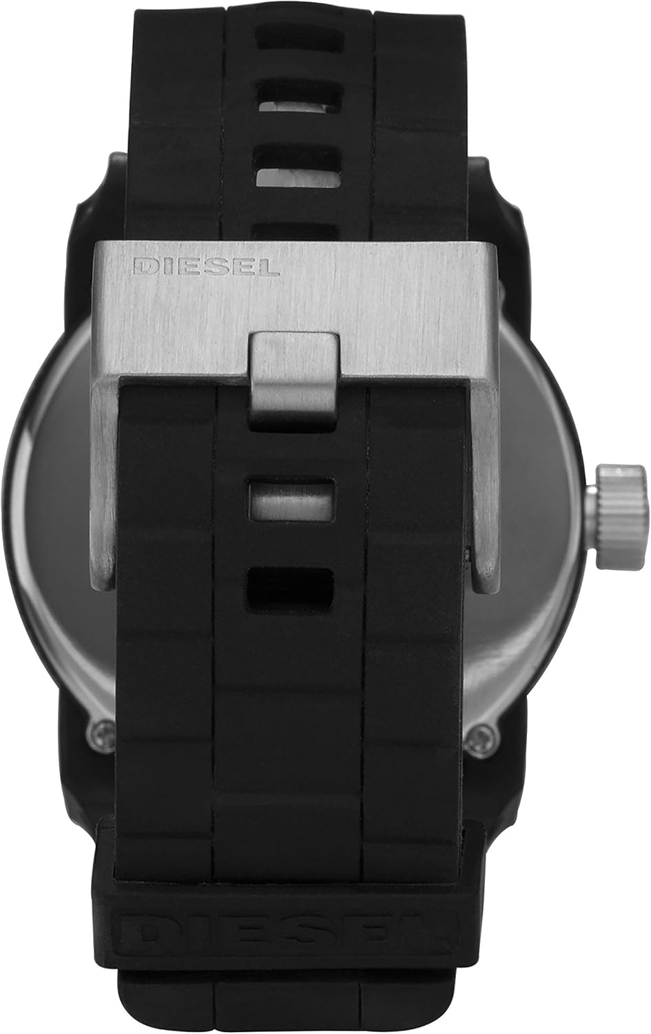 Diesel Orologio da Uomo, Cassa 44 mm, Cinturino in Silicone