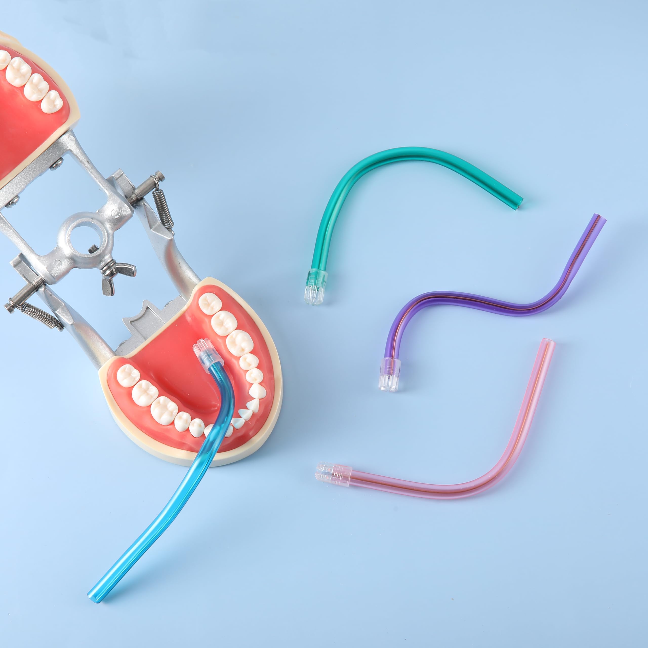 Punte Eiettore Saliva Monouso Per Dentista - 25 Pezzi Per Confezione Aspirapolvere - Foto 4