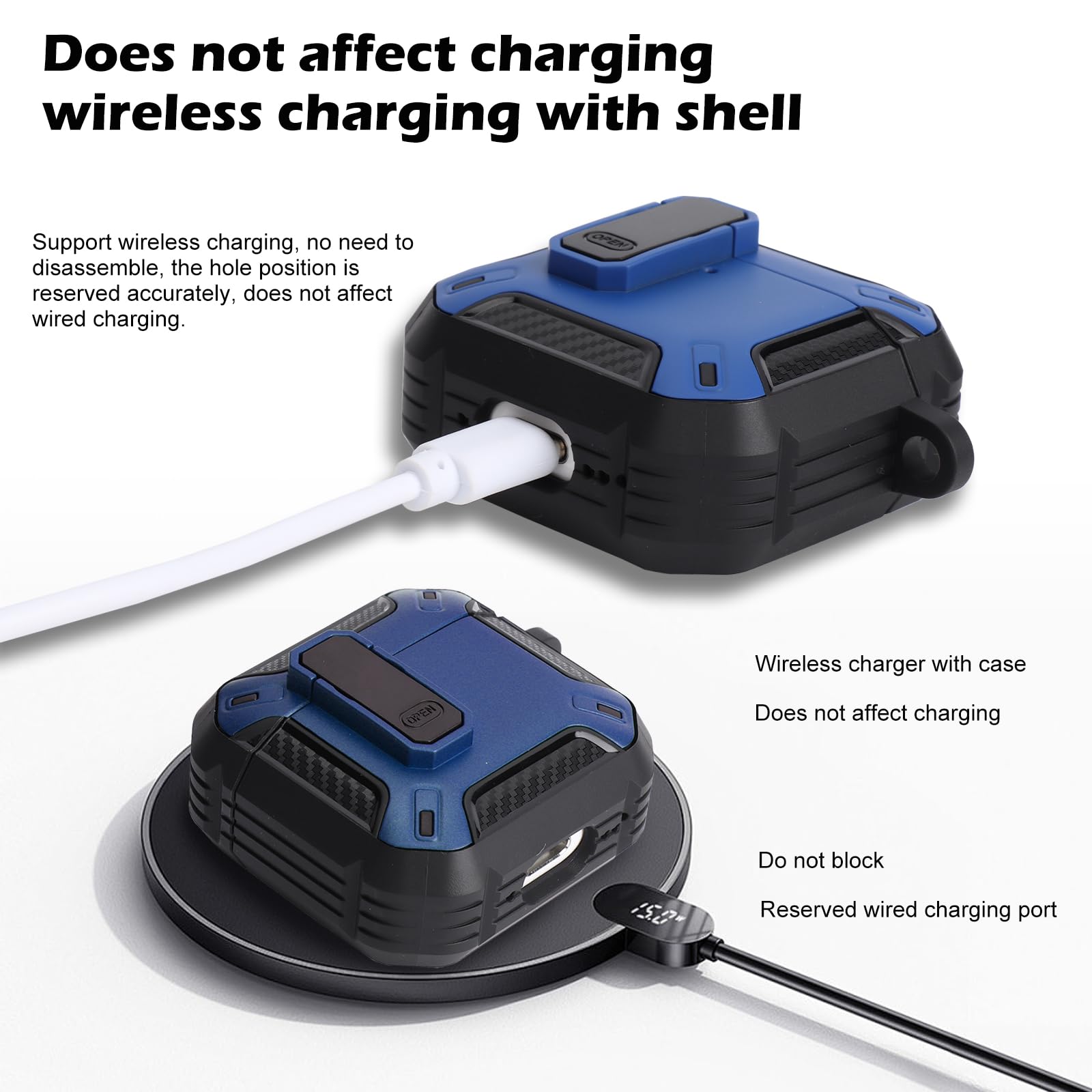 Amazon | AirPods 第4世代 ケース 2024 Airpods 第4世代 に対応、TPU