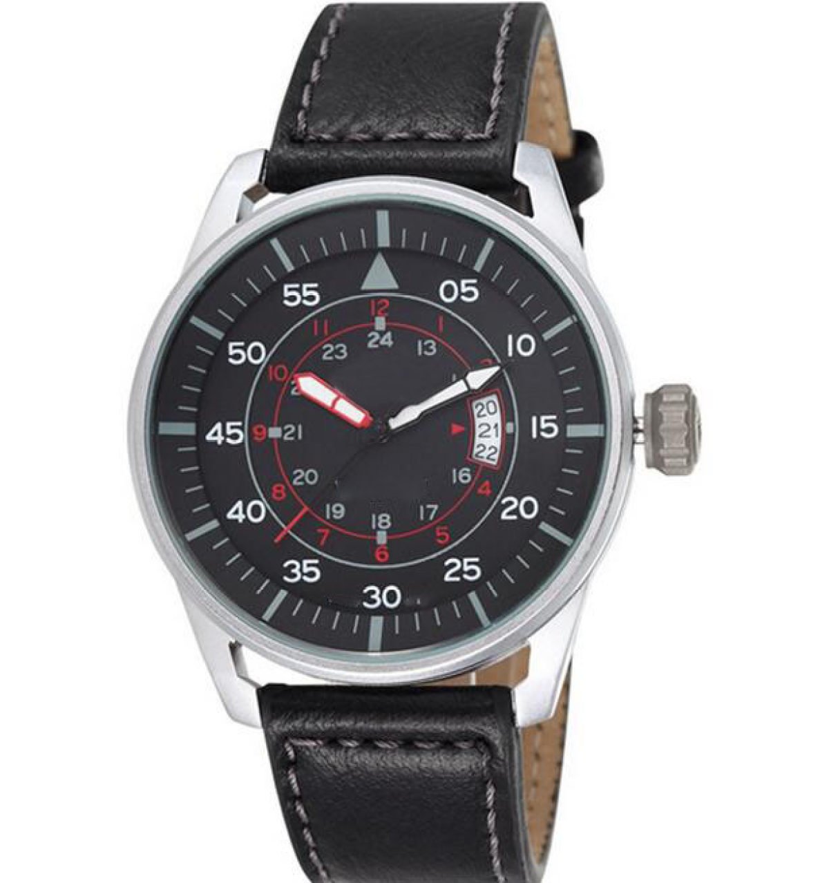 Men's Fashion Trend Quartz Watch Calendar Multi-purpose Waterproof Watch Crown Crown Handle