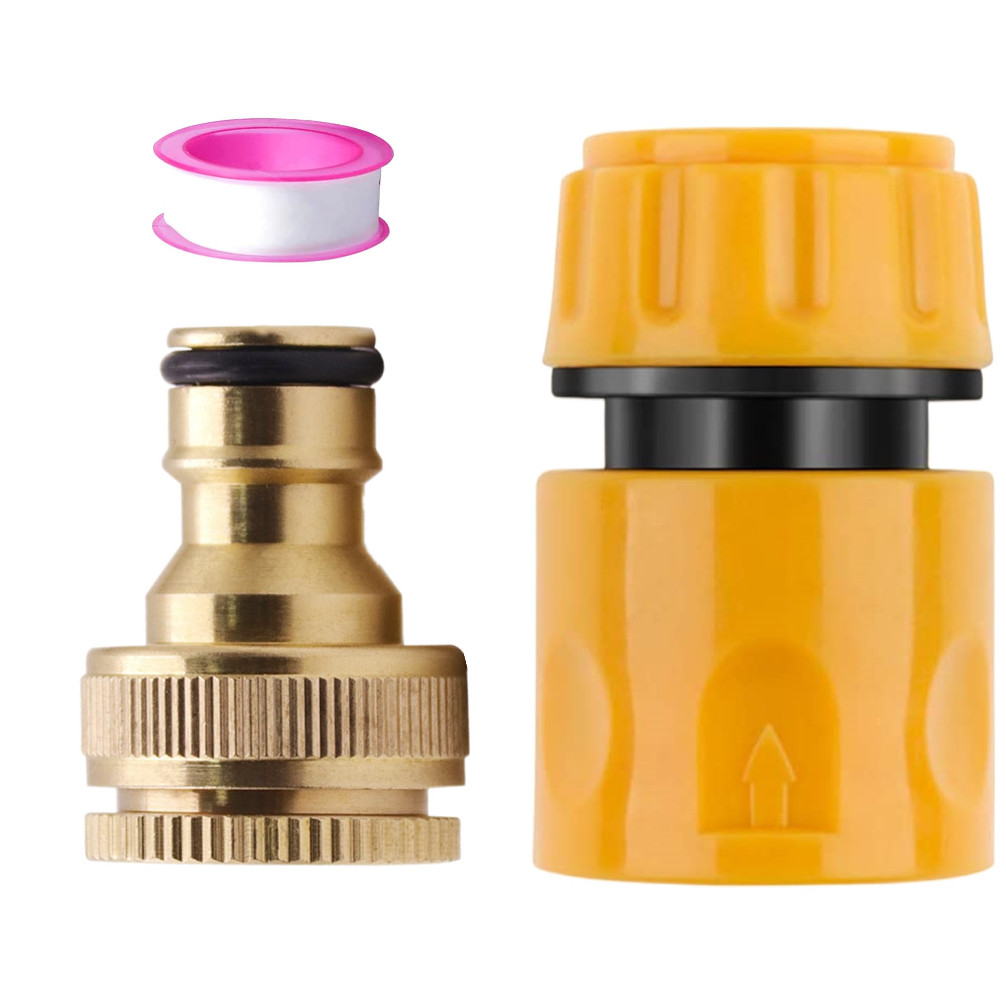 Kit De Réparation De Tuyau D'arrosage Jicheng, Raccords De Réparation De Tuyau D'arrosage Adaptés Aux Tuyaux De 3/4 Et 5/8 Pouces Avec Rondelles En Ca | Leroy Merlin