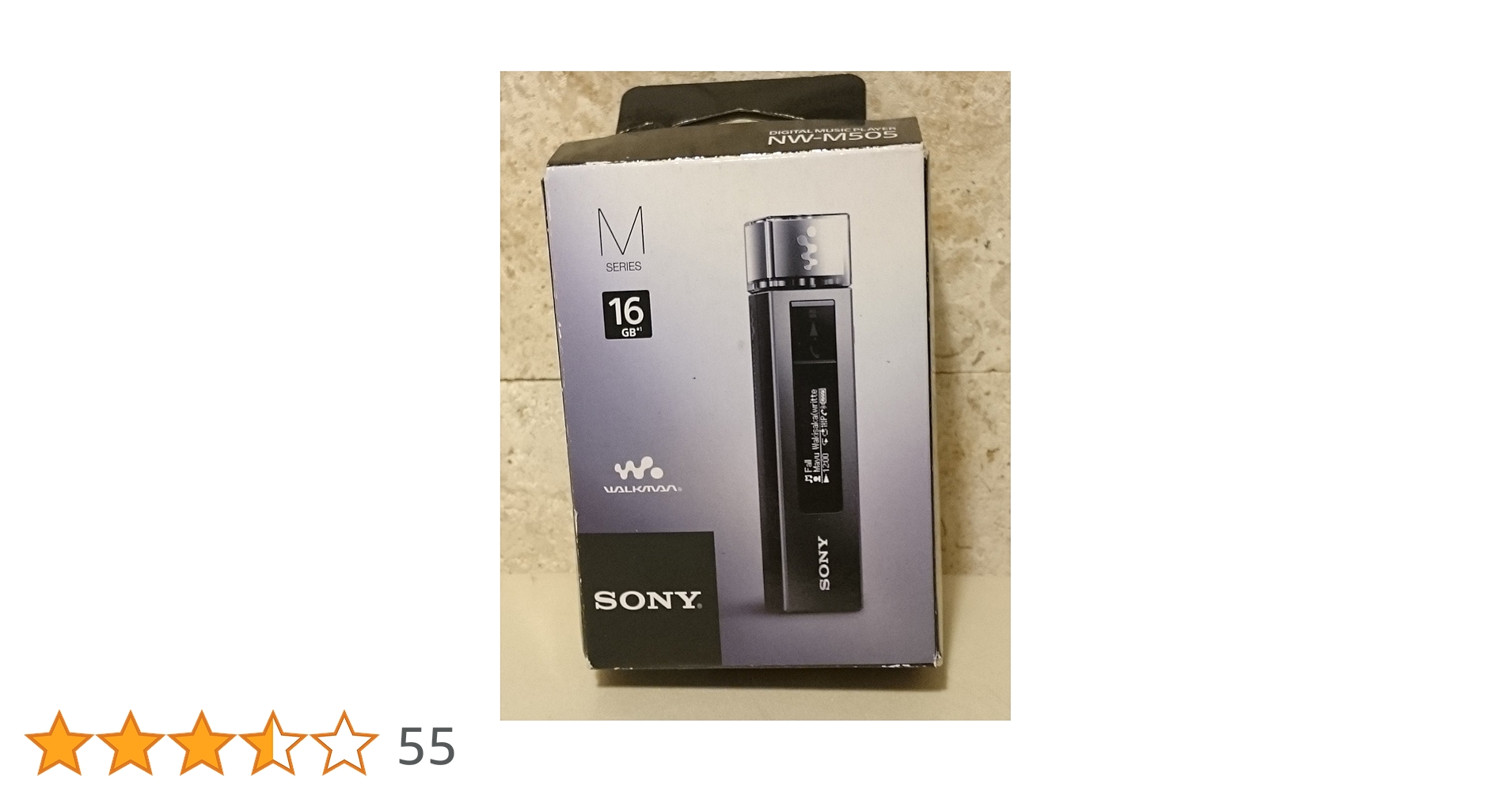 ◇ SONY WALKMAN NW-M505 ブラック16G◇ Sony Walkman M Series Digital Music Player | 16GB | Black