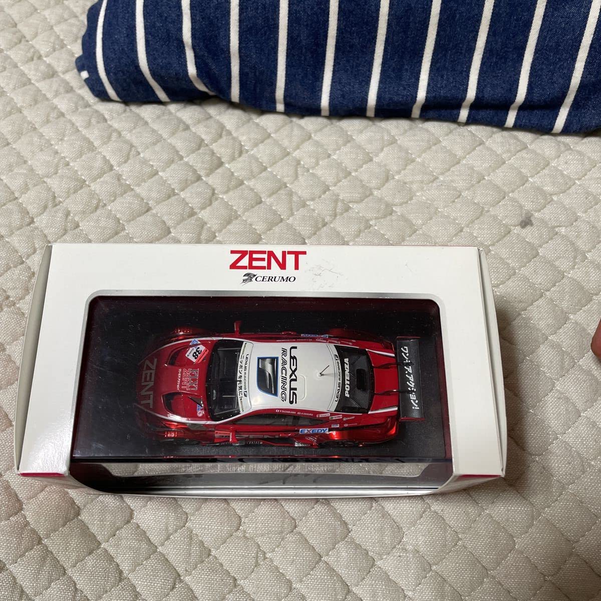 Amazon | エブロ EBBRO スーパーGT ZENT CERUMO RC F サイン入り 