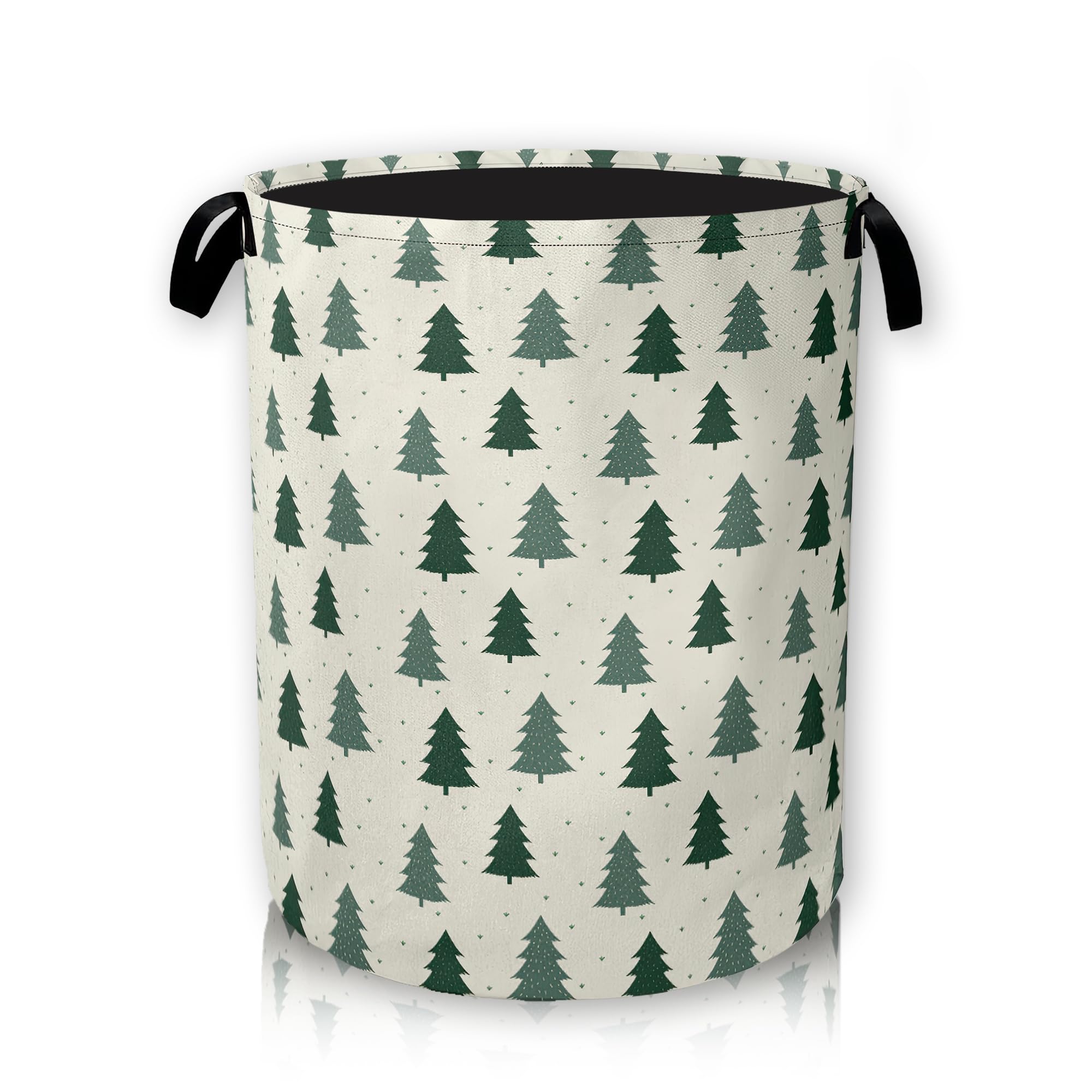 Tree Laundry Hamper, Round Waterproof Storage Basket with Handle