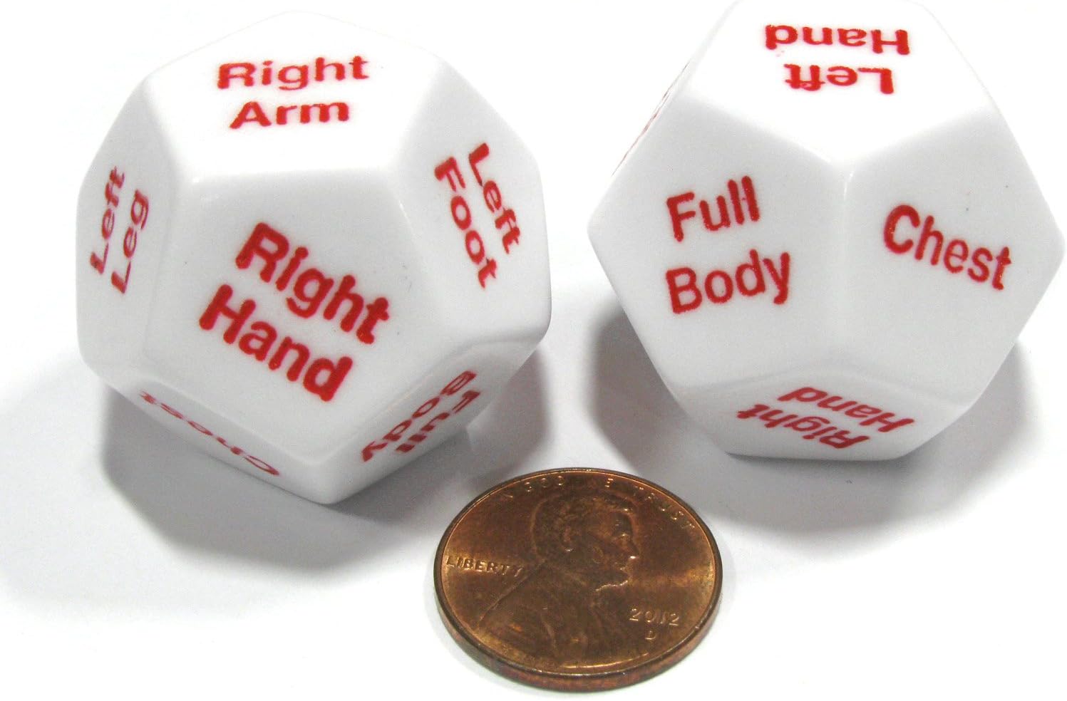 2 x D12 28mm Critical Location Body Hit Dice