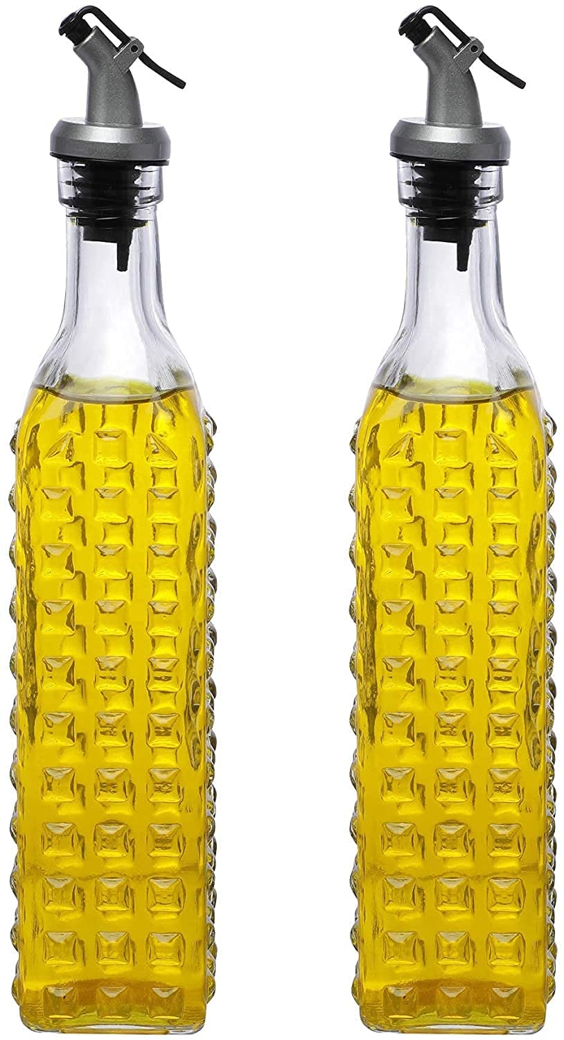 Cutting EDGE Glass Oil Pourer/Dispenser, 500ml, Set of 2, Transparent (B0BRS7NMGP) Amazon Price History, Amazon Price Tracker