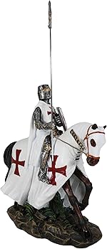 Amazon.com: Ebros Gift Holy Wars English Cloaked Crusader Knight