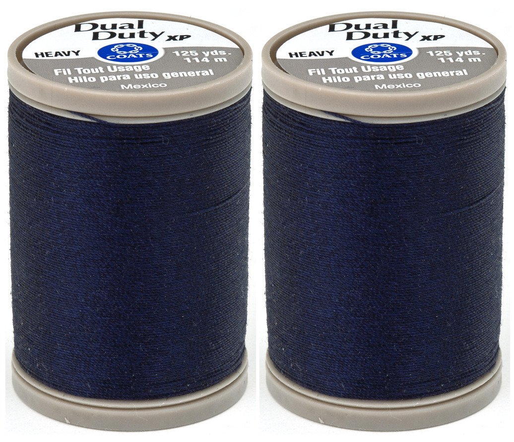 Heavy Duty Black Thread Coats & CLARK Dual Duty XP Heavy Thread, 125 ...