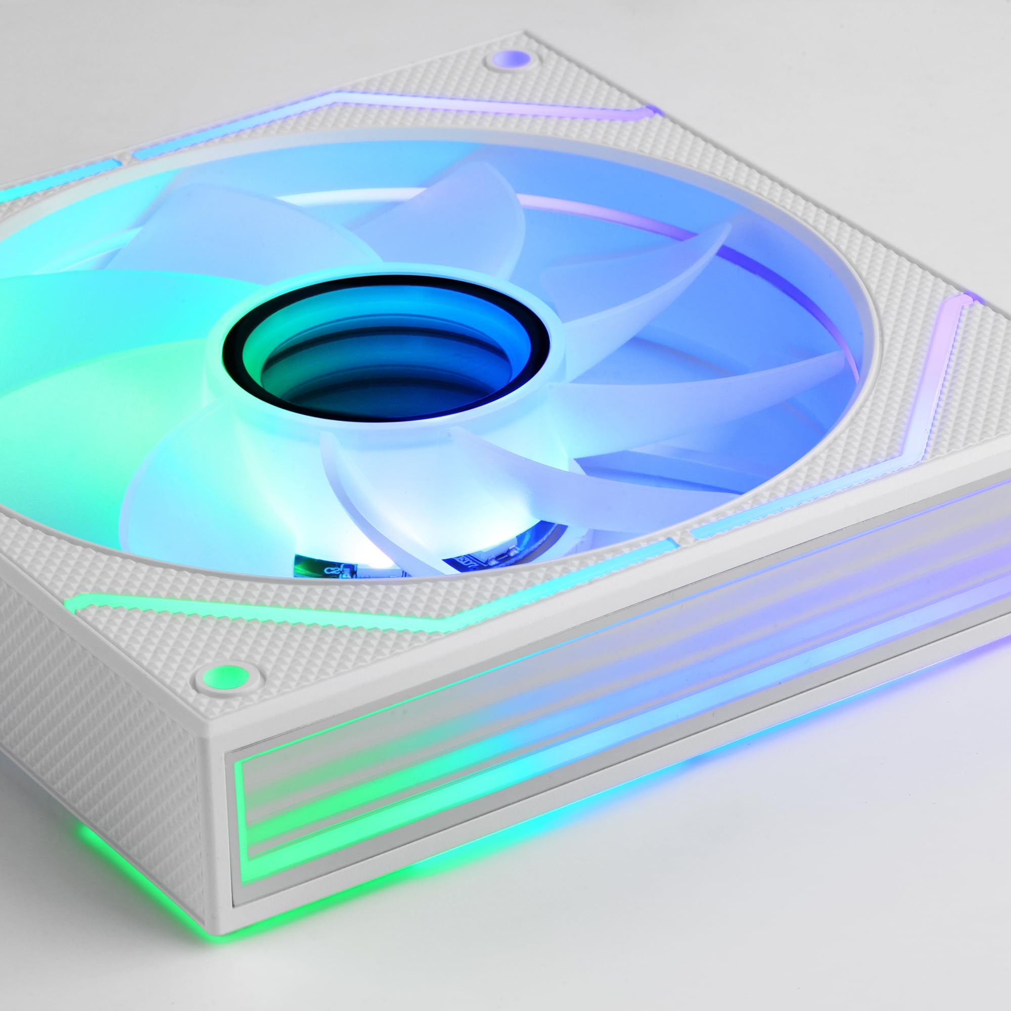 Mars Gaming MFD, Ventilador 120mm CHROMA RGB Dual Automático, Ultra Silencioso 14dB, Conexión Molex 4PIN, Sistema Antivibraciones, Transparente — view 53